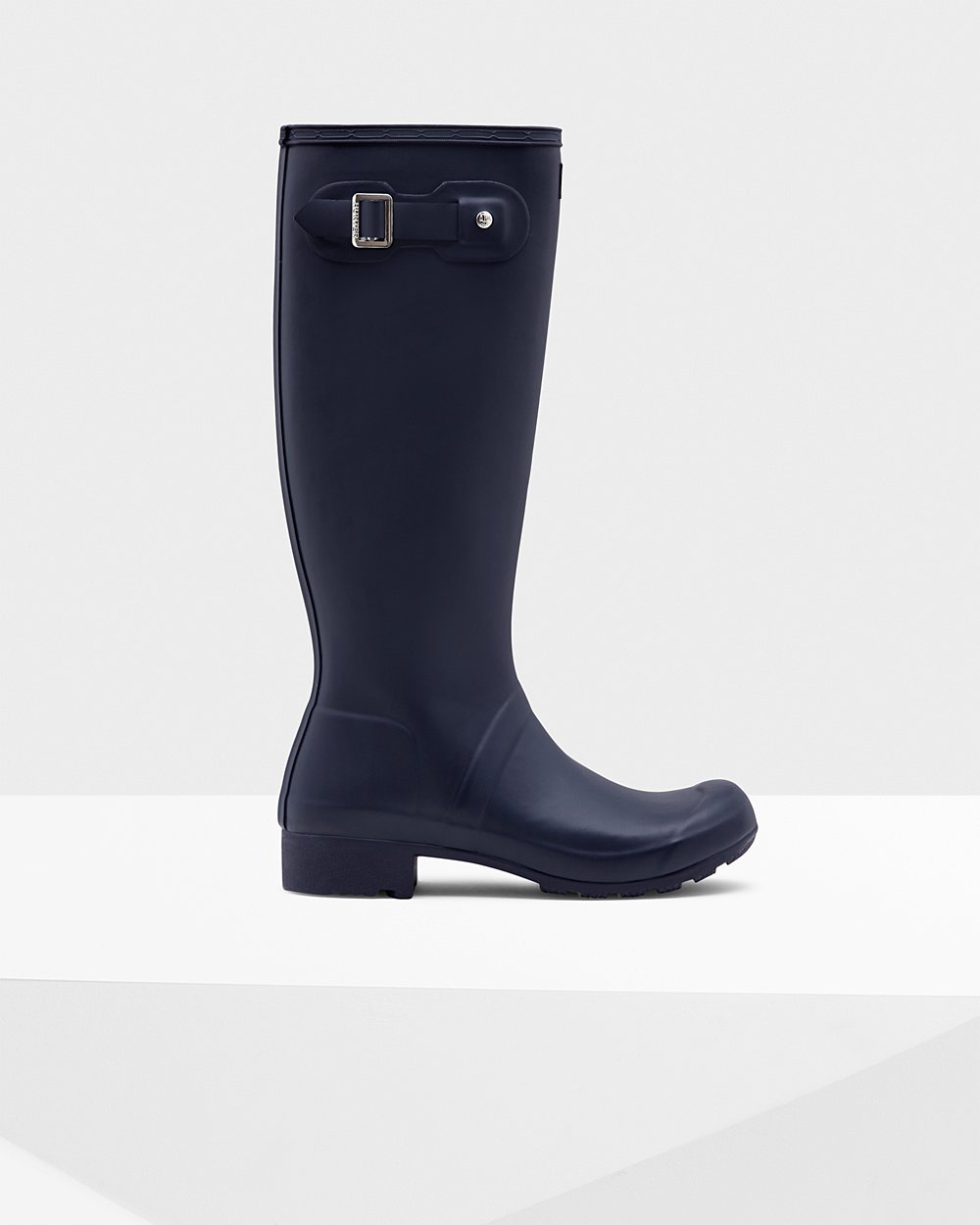 Womens Hunter Tall Rain Boots Navy - Original Tour Foldable - 5386147-UE